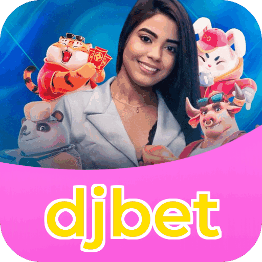 Interface do aplicativo djbet mostrando jogos disponíveis no iOS e Android